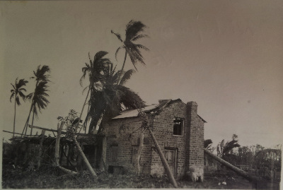 Cyclone damage at Beagle Bay