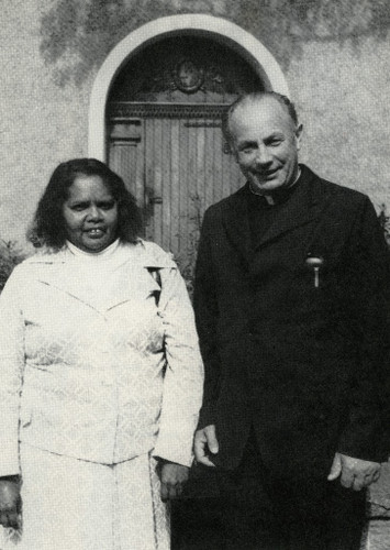 Edith Little and Fr John Lummen